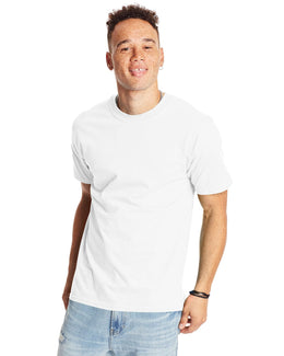 Hanes Beefy-T T-Shirt 5180 | White - Front