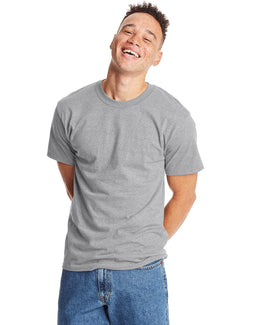 Hanes Beefy-T T-Shirt 5180 | Ash - Front