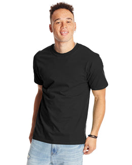 Hanes Beefy-T T-Shirt 5180 | Black - Front