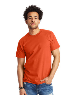 Hanes Beefy-T T-Shirt 5180 | Orange - Front