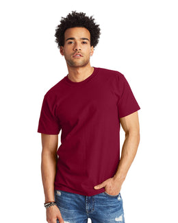 Hanes Beefy-T T-Shirt 5180 | Cardinal - Front