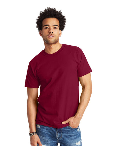 Hanes Beefy-T T-Shirt 5180 | Cardinal - Front