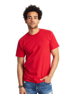Hanes Beefy-T T-Shirt 5180 | Deep Red - Front