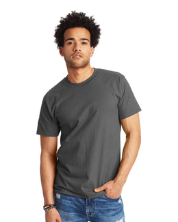 Hanes Beefy-T T-Shirt 5180 | Smoke Gray - Front