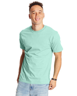 Hanes Beefy-T T-Shirt 5180 | Clean Mint - Front