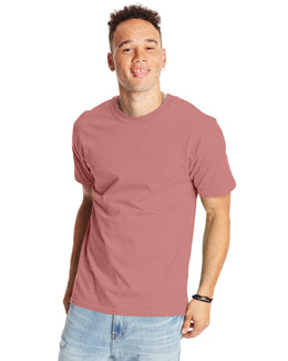 Hanes Beefy-T T-Shirt 5180 | Mauve - Front