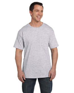 Hanes Beefy-T Pocket T-Shirt 5190P | Ash - Front