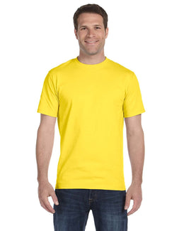 Hanes ComfortSoft 100% Cotton T-Shirt 5280 | Yellow - Front