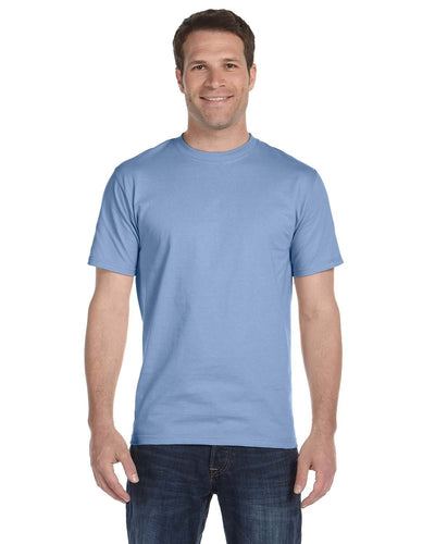 Hanes ComfortSoft 100% Cotton T-Shirt 5280 | Light Blue - Front