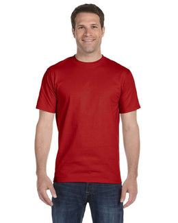 Hanes ComfortSoft 100% Cotton T-Shirt 5280 | Deep Red - Front
