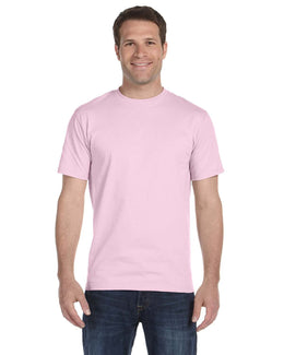 Hanes ComfortSoft 100% Cotton T-Shirt 5280 | Pale Pink - Front