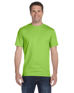 Hanes ComfortSoft 100% Cotton T-Shirt 5280 | Lime - Front