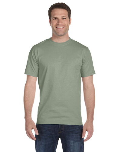 Hanes ComfortSoft 100% Cotton T-Shirt 5280 | Stonewash Green - Front