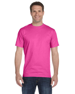 Hanes ComfortSoft 100% Cotton T-Shirt 5280 | Wow Pink - Front