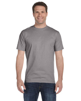 Hanes ComfortSoft 100% Cotton T-Shirt 5280 | Graphite - Front