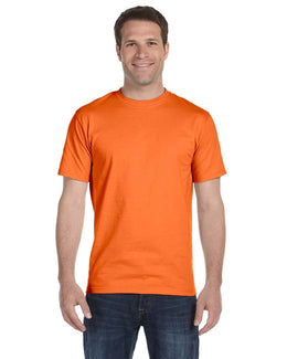 Hanes ComfortSoft 100% Cotton T-Shirt 5280 | Orange - Front