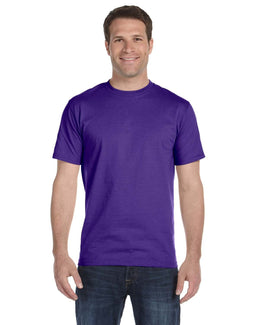 Hanes ComfortSoft 100% Cotton T-Shirt 5280 | Purple - Front