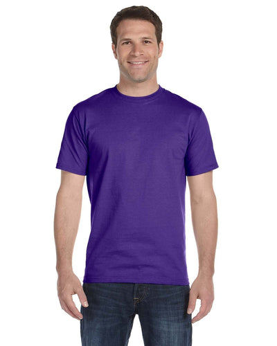 Hanes ComfortSoft 100% Cotton T-Shirt 5280 | Purple - Front