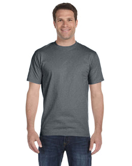 Hanes ComfortSoft 100% Cotton T-Shirt 5280 | Oxford Gray - Front