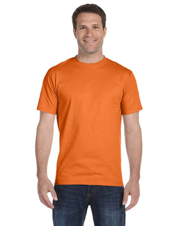 Hanes ComfortSoft 100% Cotton T-Shirt 5280 | Safety Orange - Front