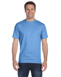 Hanes ComfortSoft 100% Cotton T-Shirt 5280 | Aquatic Blue - Front