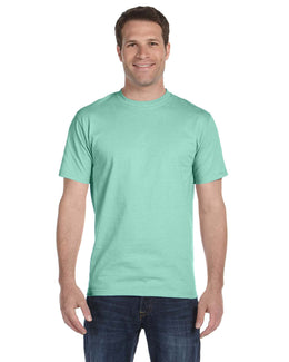 Hanes ComfortSoft 100% Cotton T-Shirt 5280 | Clean Mint - Front