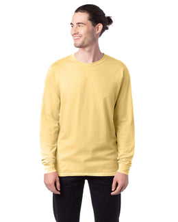 Hanes ComfortSoft Cotton Long Sleeve T-Shirt 5286 | Athletic Gold - Front