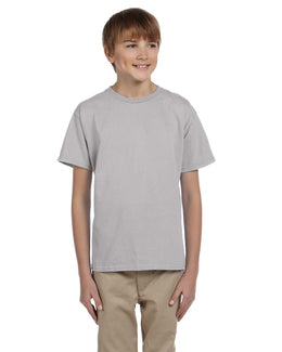 Hanes Youth Heavyweight 50/50 T-Shirts 5370 | Light Steel - Front