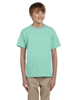 Hanes Youth Heavyweight 50/50 T-Shirts 5370 | Clean Mint - Front