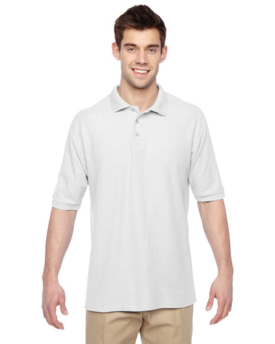 Jerzees Easy-Care Polo 537MSR | White - Front