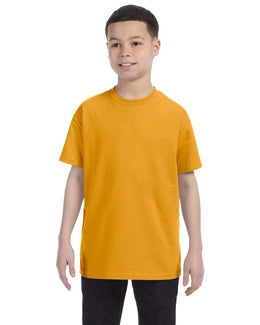 Hanes Youth Authentic-T T-Shirt 54500 | Gold - Front