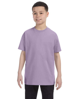 Hanes Youth Authentic-T T-Shirt 54500 | Lavender - Front