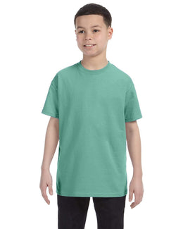 Hanes Youth Authentic-T T-Shirt 54500 | Clean Mint - Front