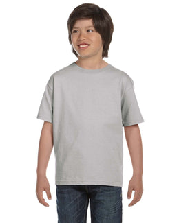 Hanes Youth ComfortSoft T-Shirt 5480 | Light Steel - Front