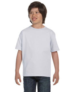 Hanes Youth ComfortSoft T-Shirt 5480 | Ash - Front