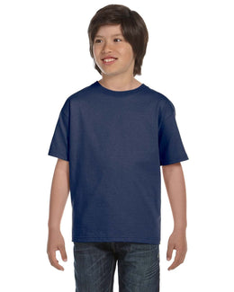 Hanes Youth ComfortSoft T-Shirt 5480 | Deep Royal - Front