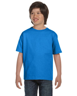 Hanes Youth ComfortSoft T-Shirt 5480 | Bluebell Breeze - Front