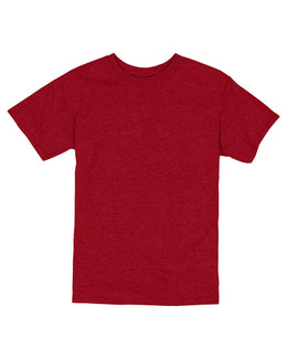Hanes Youth ComfortSoft T-Shirt 5480 | Red Pepper Hthr - Front