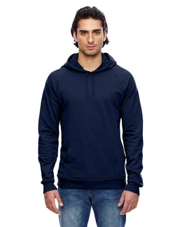 American Apparel Unisex California Fleece Pullover Hoodie 5495W | Navy - Front