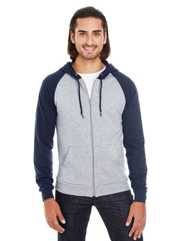 American Apparel Unisex California Fleece Zip Hoodie