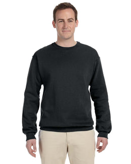 Jerzees 50/50 Crewneck Sweatshirt 562 | Black - Front