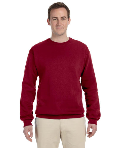 Jerzees 50/50 Crewneck Sweatshirt 562 | Cardinal - Front