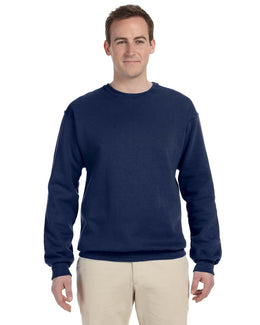 Jerzees 50/50 Crewneck Sweatshirt 562 | J Navy - Front