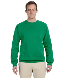 Jerzees 50/50 Crewneck Sweatshirt 562 | Kelly - Front