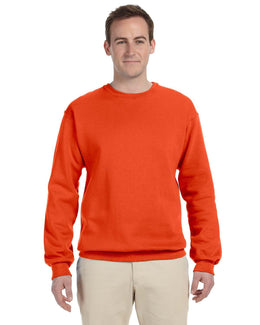 Jerzees 50/50 Crewneck Sweatshirt 562 | Burnt Orange - Front
