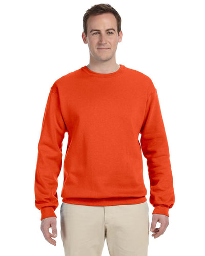 Jerzees 50/50 Crewneck Sweatshirt 562 | Burnt Orange - Front