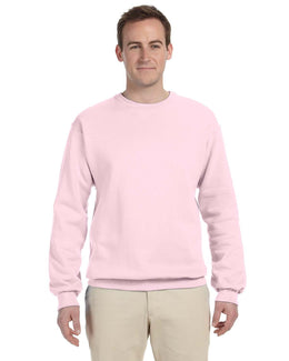 Jerzees 50/50 Crewneck Sweatshirt 562 | Classic Pink - Front