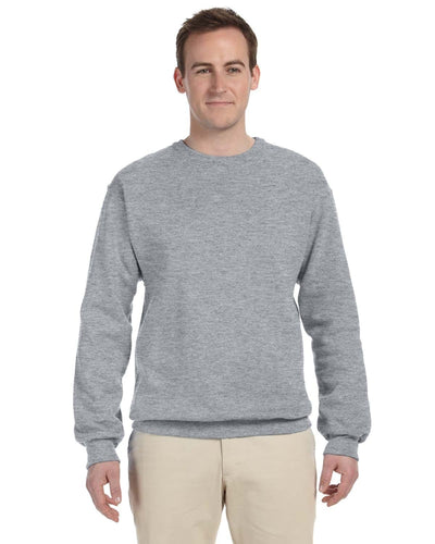 Jerzees 50/50 Crewneck Sweatshirt 562 | Athletic Heather - Front