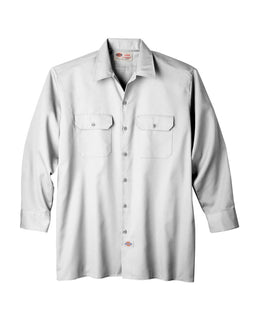 Dickies Long Sleeve Work Shirt 574 | White - Front