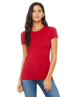 Bella+Canvas Ladies Favorite T-Shirt 6004 | Red - Front
